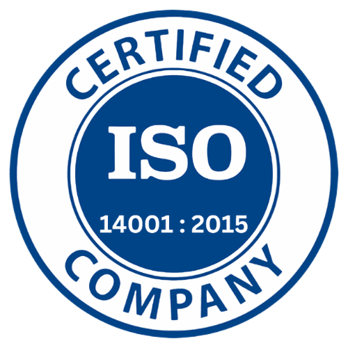 ISO Certified Company — 14001:2015 <br> <br>